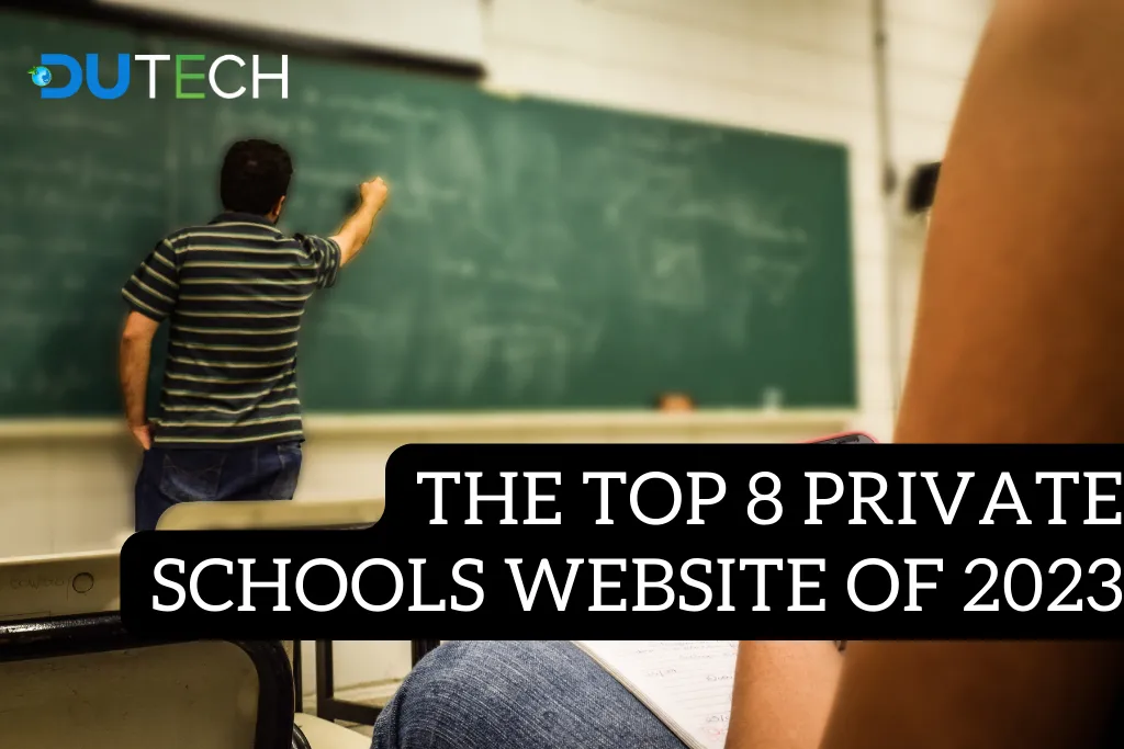 8 best private school websites of 2023